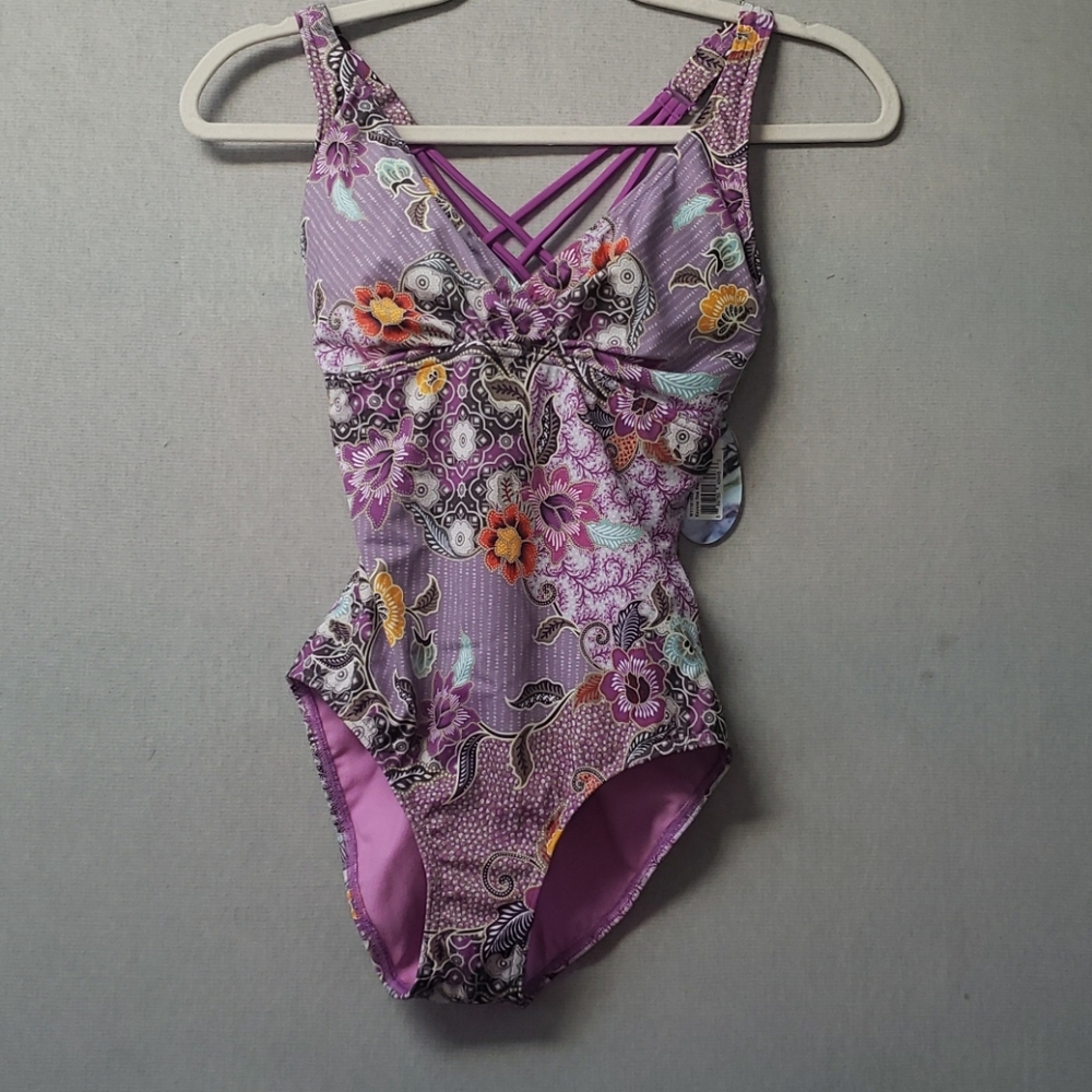 Prana Women's Batik print 1 pc Bathing Suit